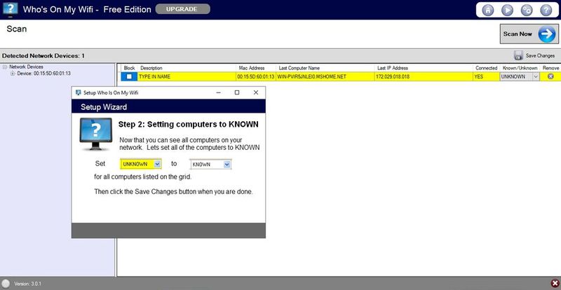 Who Is On My Wifi kann gefundene Geräte klassifizieren, sodass neue Clients sofort erkannt werden. (Bild: Joos - Softonic)