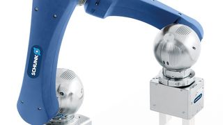 Für sein Gestaltungskonzept wurde der Leichtbauarm LWA 4P mit den Red Dot Design Award 2013 ausgezeichnet. (Bild: Schunk)