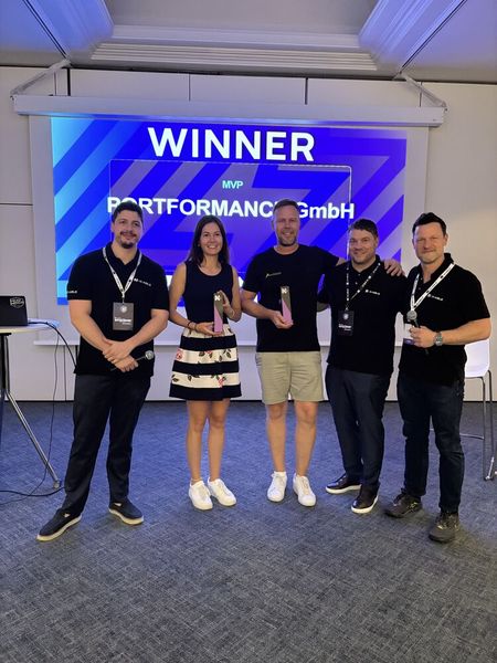 In der Kategorie MVP gewinnt das PORTFORMANCE Team (Bild: n-able)
