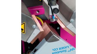 Die Cornerweld Nimble Safe mit offenem Spannholm. (Schnelldorfer)