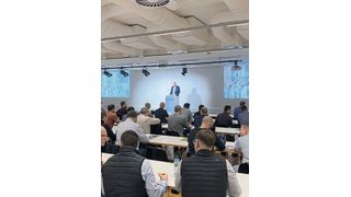 Le Séminaire d'usinage Swissmem 2026 à rassemblé une centaine de personnes au centre Beaulieu à Lausanne. (Source : Marina Hofstetter)