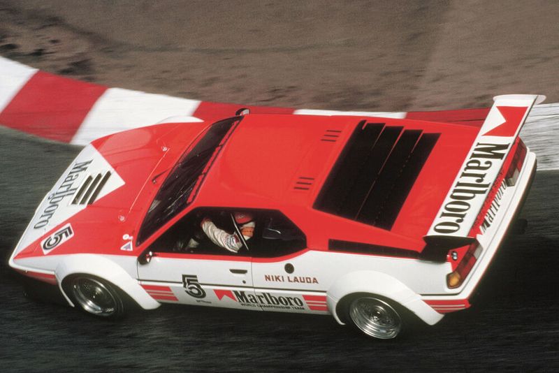 Mit Niki Lauda als Fahrer gewann der BMW M1 die Procar-Serie 1979. (Bild: BMW)
