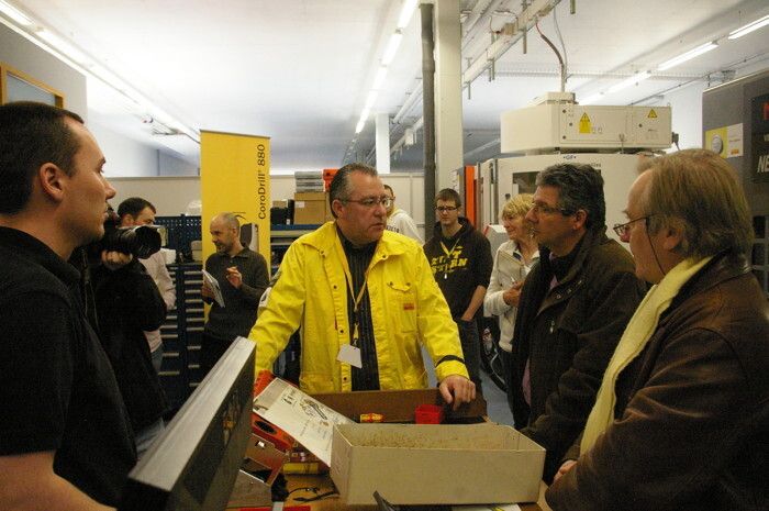 Reflet du séminaire Sandvik de janvier 2013 au Technopôle de Ste-Croix (Image: MSM)