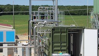 To ensure effective biogas processing, German plant manufacturer Weltec Biopower decided to deploy flexible, compact membrane technology. (Picture: Weltec)