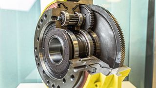 Ein selbstregulierendes Verzahnungssystem sorgt dafür, dass die Spielfreiheit konstant gering bleibt. (Bild: Melior Motion)