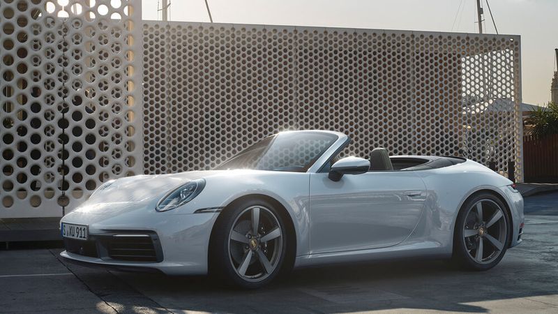 Sieger Kategorie Sportwagen: Porsche 911 Carrera Cabriolet; relativer Werterhalt: 58,5 Prozent. (Bild: Porsche)