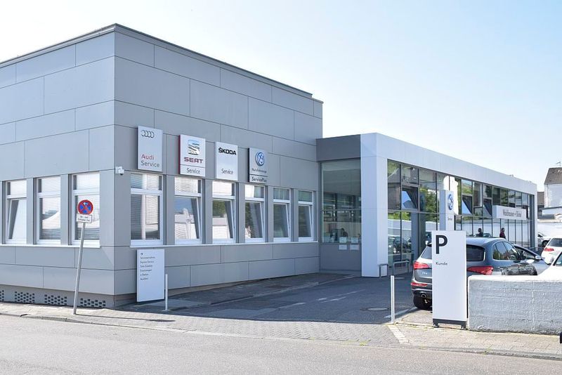 Aktuell befindet sich die Audi-Werkstatt noch im Gesamtbetrieb. Demnächst starten die Bauarbeiten für ein externes Audi-Zentrum. (Bild: Jan Rosenow)