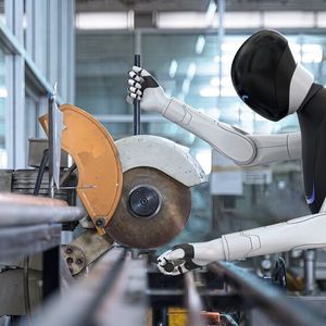 Der kognitive humanoide Roboter 4NE-1 von Neura Robotics soll Menschen in allen Lebensbereichen unterstützen, vom Einsatz in industriellen Umgebungen bis hin zu Haushaltstätigkeiten.(Bild:  Neura Robotics)