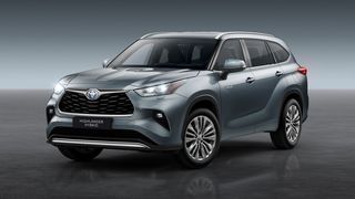 Im Jahr 2021 kommt das große Toyota-SUV Highlander in Europa auf den Markt. (Bild: Toyota)