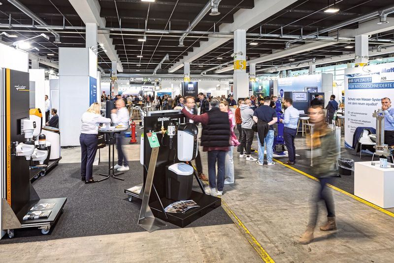 Die Aqua Suisse 2023 – Parallelmesse zur maintenance Schweiz – begeisterte erneut Schweizer Wasserwirtschaft. (Bild: Easyfairs/Sara Barth)