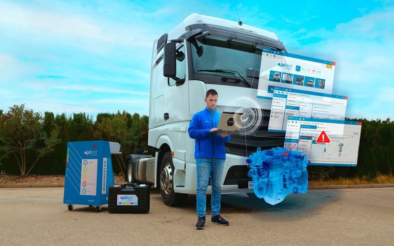 Das Mehrmarken- und Multisystem-Diagnosetool Jaltest Diagnostics wurde entwickelt, um erweiterte und fortgeschrittene Aufgaben der Fahrzeugdiagnose und -wartung einfach durchführen zu können.(Bild:  Cojali)