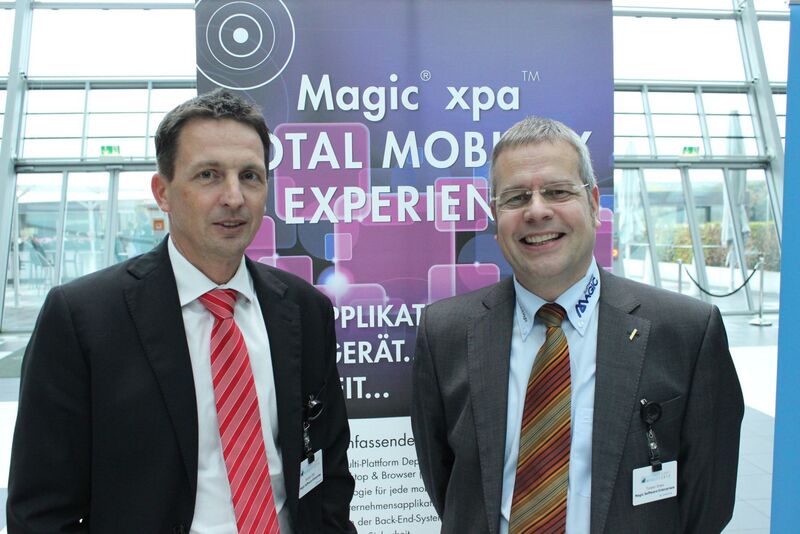 Karsten Otto und Torsten Drees von Magic Software Enterprises (Vogel IT-Medien)