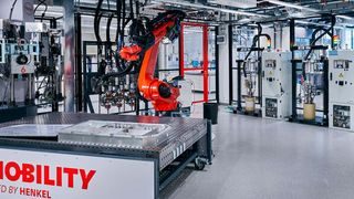 Henkels Battery Engineering Center ist als Innovations-Hub für die Batterietechnologie von Elektrofahrzeugen konzipiert und ausgestattet. (Bild: Henkel)