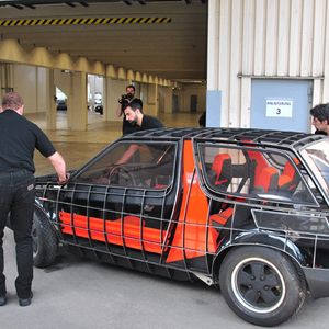 Das „Forschungsprojekt Langzeit-Auto“ (FLA) entstand 1973 als ein den veränderten Umweltbedingungen angepasstes Automobilkonzept. Mit einer auf 20 Jahre und mindestens 300.000 Kilometer Laufleistung ausgelegten Nutzungsdauer war das FLA auf maximale Ressourcenschonung ausgelegt.(Foto:  Dominsky)