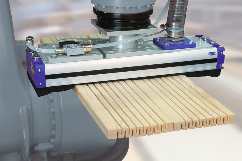 Die dritte Flächengreifer-Generation FMP/FXP von J. Schmalz setzt neue Maßstäbe in der automatisierten Vakuum-Handhabung. (Bild: J. Schmalz)