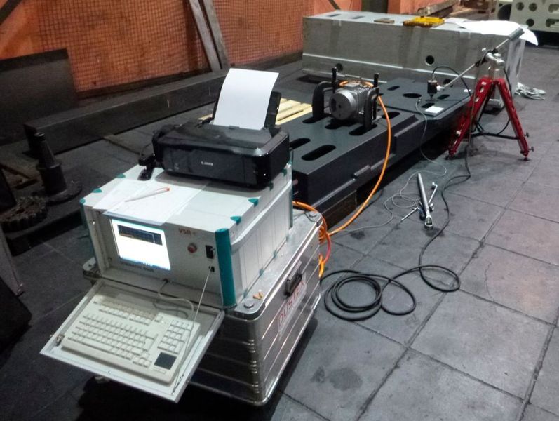 Die mit der Vibrationsbehandlung verbesserten Bauteileigenschaften werden nach jeder Behandlung durch das VSR Vibmatic 8000 dokumentiert. (VSR)
