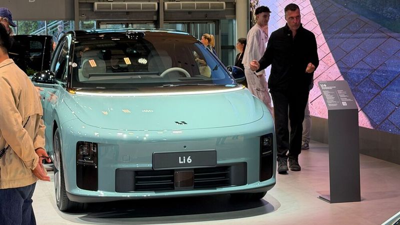Li Auto will ab dem ersten Quartal 2027 den Li 6 in Europa ausliefern.(Bild:  Wehner - VCG)