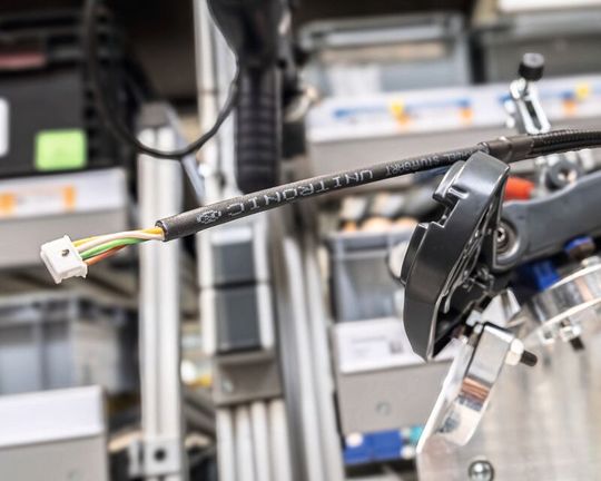 Die hochflexible Datenleitung Unitronic FD P Plus ist speziell für dauerbewegte Anwendungen konzipiert.(Bild:  U.I. Lapp)