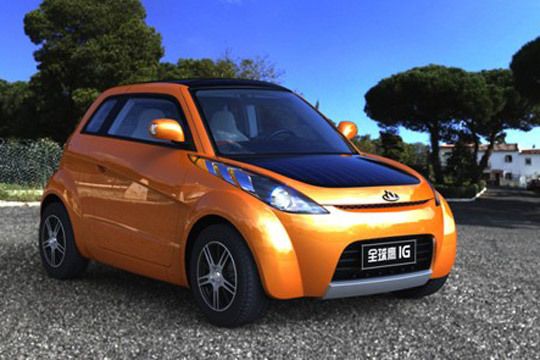 Der Geely IG bietet nur für zwei Personen Platz. (Archiv: Vogel Business Media)