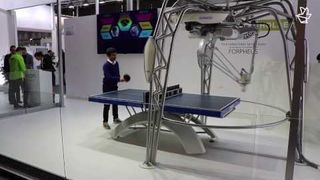 Hannover Messe 2017: Hannover Messe 2017: Omron - Live-Match mit einem Tischtennis-Roboter, Teil 2 (YouTubePlayer_hBlOwsJUs2s_Vogel MaschinenMarkt)