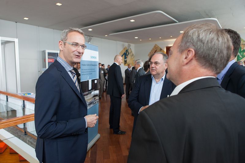 Einmal jährlich treffen sich  zum Swissmem-Symposium sich die Entscheider der MEM-Industrie. (Bild: Markus Senn)