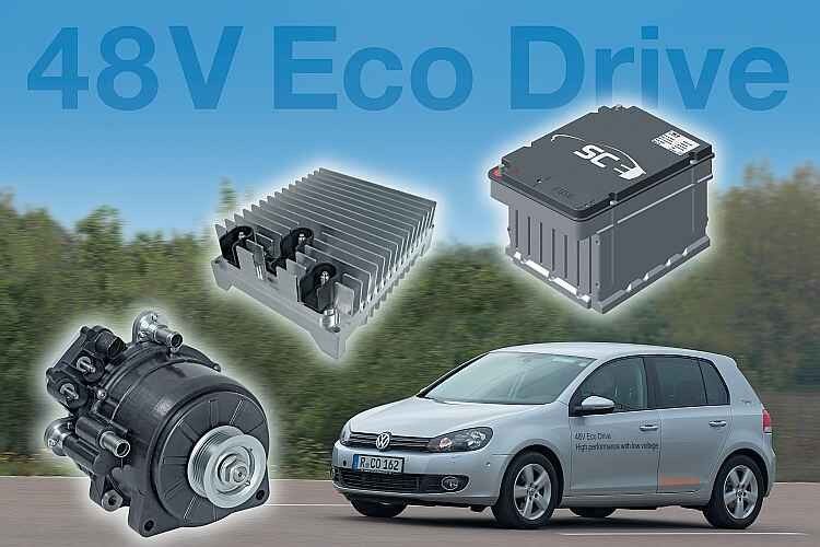 Ebenso wie Bosch bietet Continental alle wesentlichen Komponenten an, um einen 48-Volt-Hybrid umzusetzen. (Foto: Continental/Uwe Moosburger)
