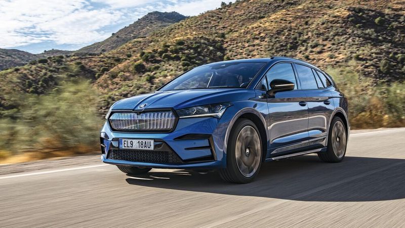 Der Skoda Enyaq war im September das meistverkaufte Elektromodell in Deutschland.(Bild:  Petr Homolka/Skoda)