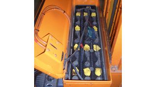 Dank Nachrüstung eines Megapulse läuft die 24-V-Batterie bei Braun-Lackiersysteme schon 15 Jahre problemlos. Bild: Novitec (Archiv: Vogel Business Media)