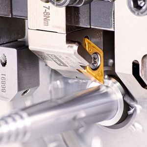 Bei Verschleiss schnell und wiederholgenau gewechselt: Für das Wechselkopfsystem Neoswiss stehen für alle üblichen Bearbeitungen Wechselköpfe zur Verfügung. (Bild:  Iscar)