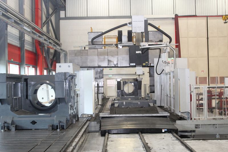 ...unter anderem in diese Gantry-Maschine von Toshiba Machines. (Bild: Fouhy)