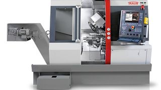 Le Traub TNL18 Dynamic est encore plus dynamique grâce à l'optimisation de la commande numérique ainsi que des amplificateurs d'axes et des servomoteurs. (Traub)