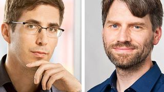 Dr. Wilhelm Auwärter und Prof. Thomas Misgeld (v.l.) werden mit je zwei Millionen Euro gefördert. (Bilder: A. Eckert / TUM)