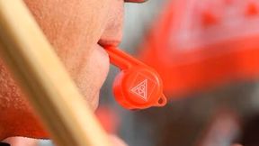 Angst vor Jobverlusten in der Stahlbranche! Kundgebungen in Berlin und Völklingen wollten gestern klarstellen, dass es der deutschen Stahlindustrie noch immer nicht gut genug geht ... (Bild: IG Metall)