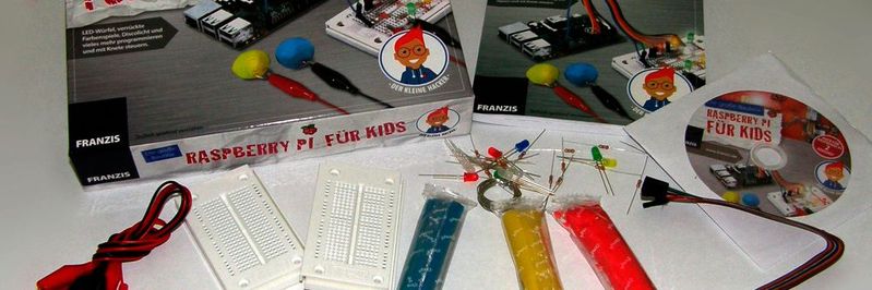 Raspberry Pi für Kids: Das Experimentierset von Franzis Raspberry Pi für Kids: Das Experimentierset von Franzis