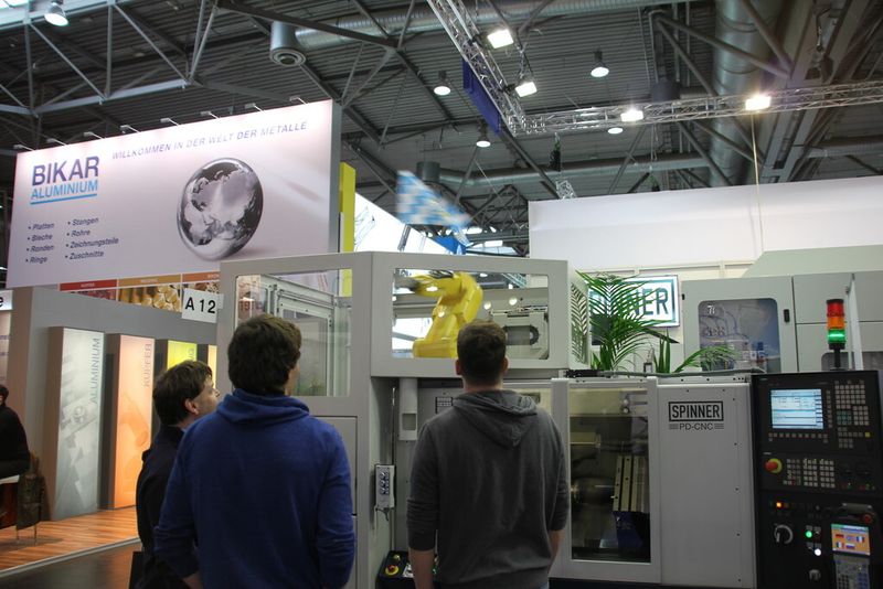Impressionen von der Intec 2015 in Leipzig. (Sonnenberg)