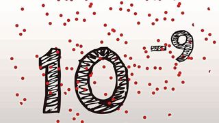 Forschende konstruieren kleinste nur nanometergroße Partikel mit Zuckermolekülen, um Nebenwirkungen bei der Krebstherapie zu verhindern. (gemeinfrei) (gemeinfrei)