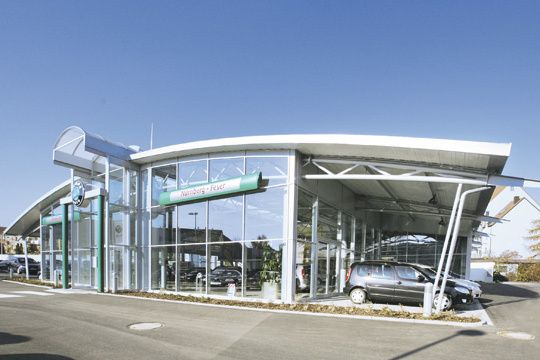 Seit 2005 vertreibt Feser im Skoda-Zentrum Nürnberg Fahrzeuge der tschechischen Marke. (Archiv: Vogel Business Media)