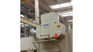 Luftreiniger für die CFK-Zerspanung von Reven. (Reven)