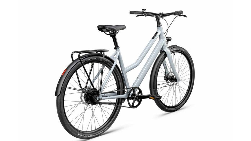 Optional kann das Juna mit einem schlanken Gepäckträger bestellt werden. (Bild: Ampler Bikes)