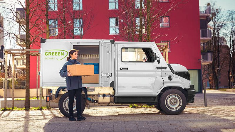 ... für Letzte-Meile-Lieferungen, ... (Bild: Evum Motors)