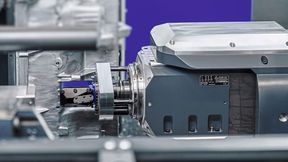 Präzise Zerspanung eines Megacasting-Bauteils. (Bild: BENZ GmbH Werkzeugsysteme)