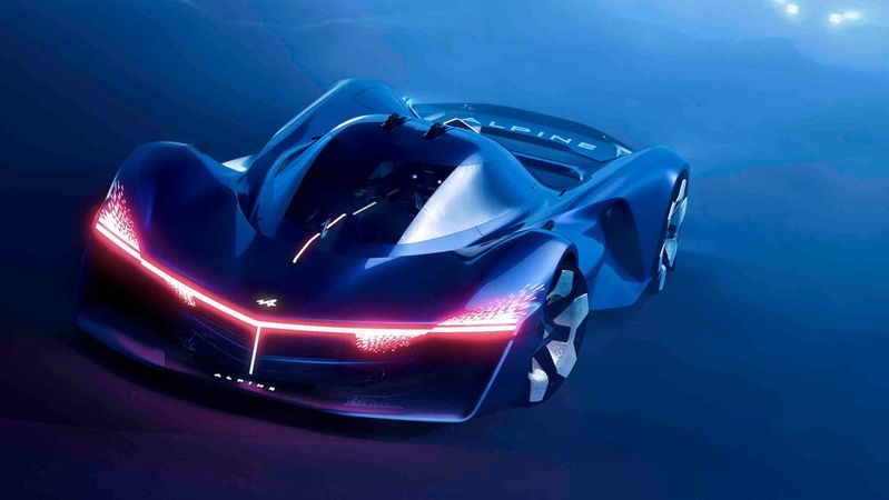 Mittelfristig will Alpine im Super-High-End-Segment mit nicht- oder teilelektrischen Antriebslösungen antreten.(Bild:  Alpine)