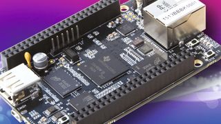 Beaglebone Black: Raspberry-Pi-Alternative nennen sich viele Platinen; der Beaglebone Black ist eine echte. (Bild: RS Components)