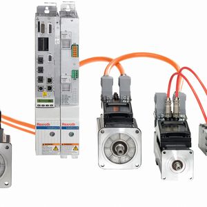Bild 2: Servoantriebe Indradrive Mi minimieren die Kosten für Verkabelung und verkürzen die Installationszeit.