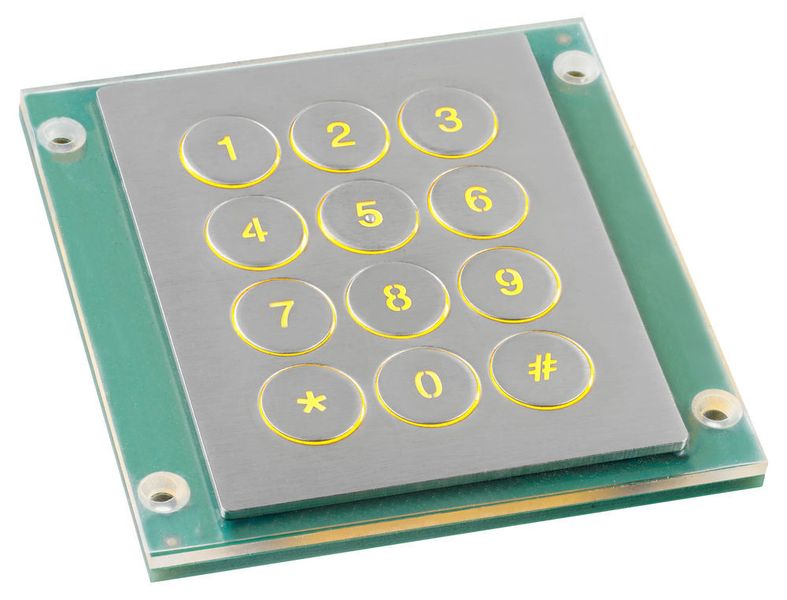 Eine rückseitige Beleuchtung mit bis zu fünf LEDs pro Taste ist möglich. (Apem)