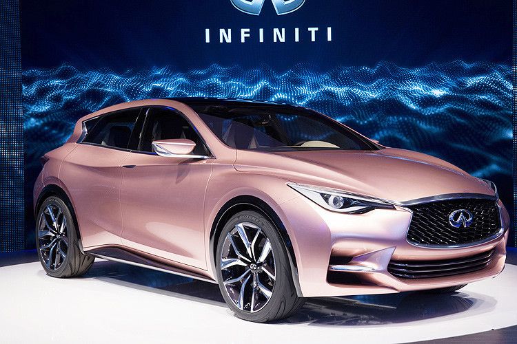 Eines dieser Produkte ist der Infiniti Q30, der als Studie seine Premiere auf der IAA feierte. (Foto: Infiniti)