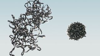 Vergleich der Späne, ohne  und mit oszillierender Zerspanung. (Newemag)