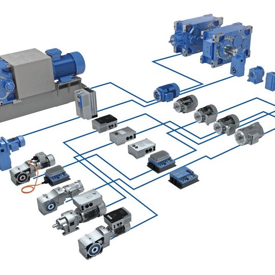 Antriebslösungen für Becherwerke werden aus einem modularen Baukastensystem für jede Becherwerkanwendung individuell zusammengestellt und konfiguriert. Antriebslösungen für Becherwerke werden aus einem modularen Baukastensystem für jede Becherwerkanwendung individuell zusammengestellt und konfiguriert.
