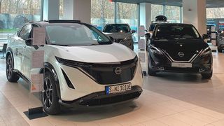 Die Schwabengarage hat 313 Quadratmeter für Nissan reserviert.  (Bild: Nissan)