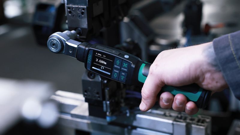 Mit der eClick-Technologie verbindet Stahlwille digitale Prozesssicherheit mit praxisgerechter Bedienung und dem vertrauten Click einer mechanischen Auslösung.(Bild:  Stahlwille)